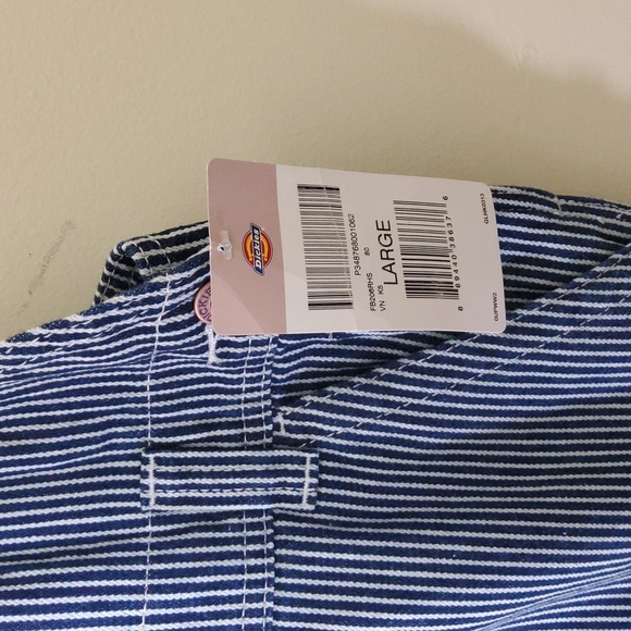 Dickies Navy and White Striped Overall Size XL - Picture 3 of 12